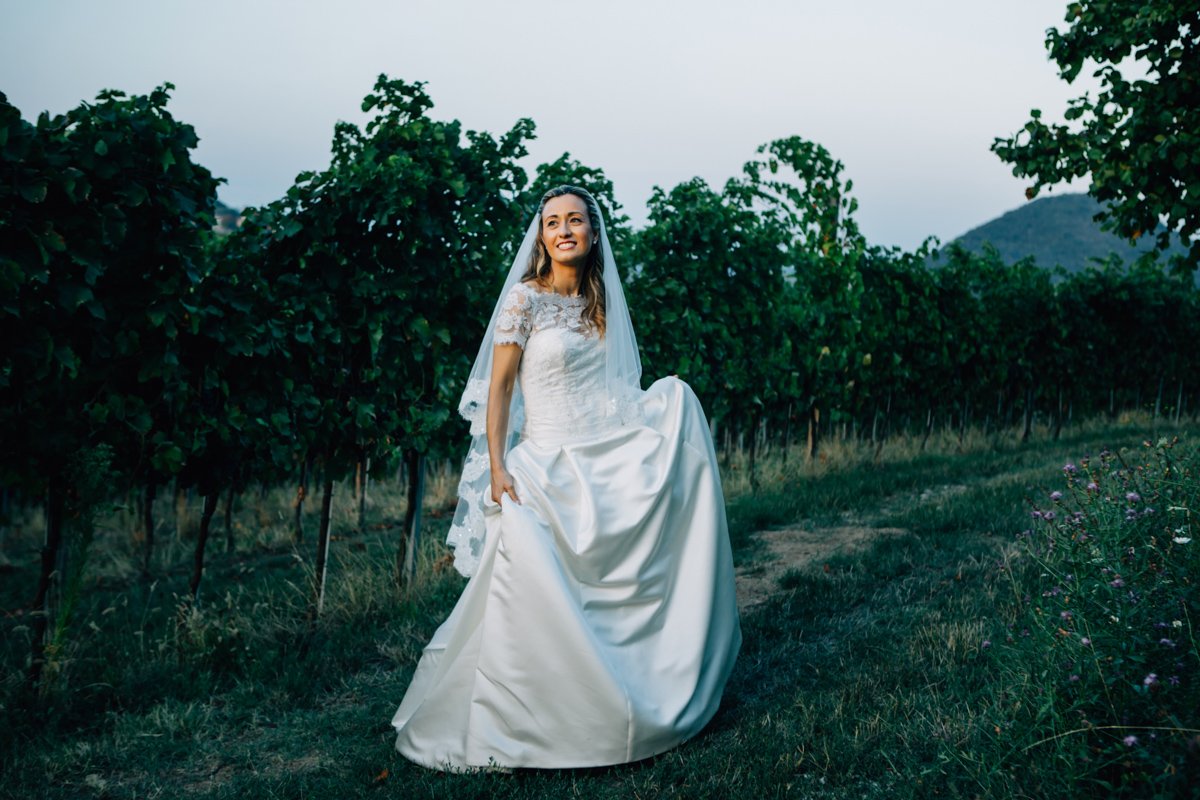 ritratto sposa vigneti sengiari