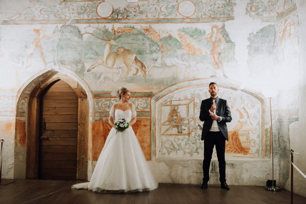 fot di coppia matrimonio castel pietra