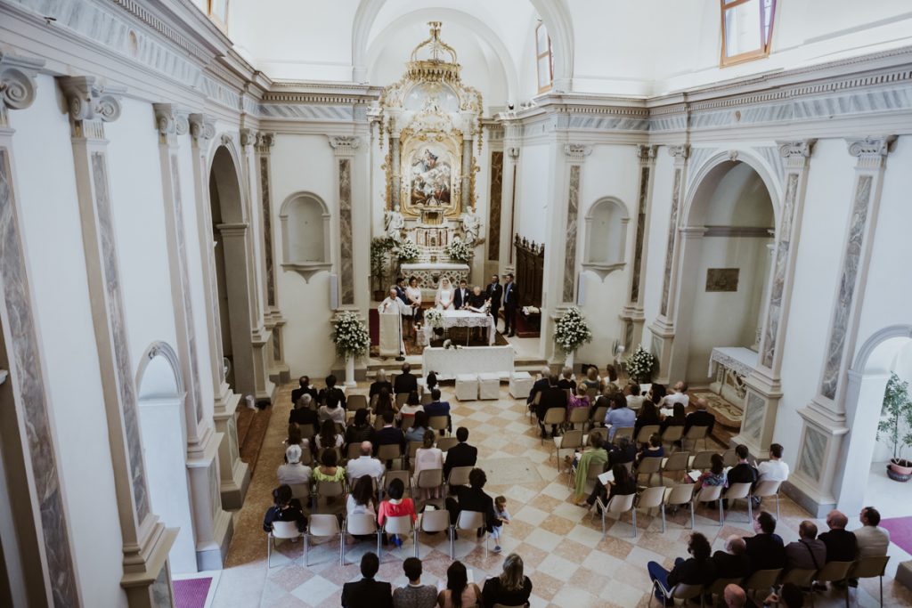 panoramica dall'alto chiesa san lazzaro treviso matrimonio