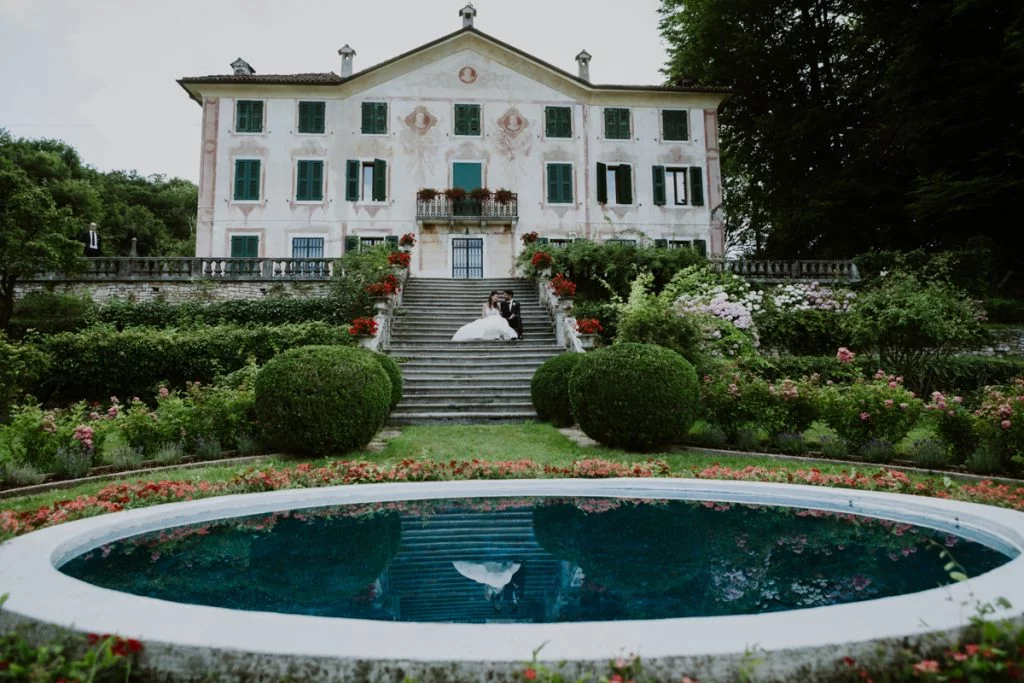 matrimonio foto di coppia villa fabris guarnieri