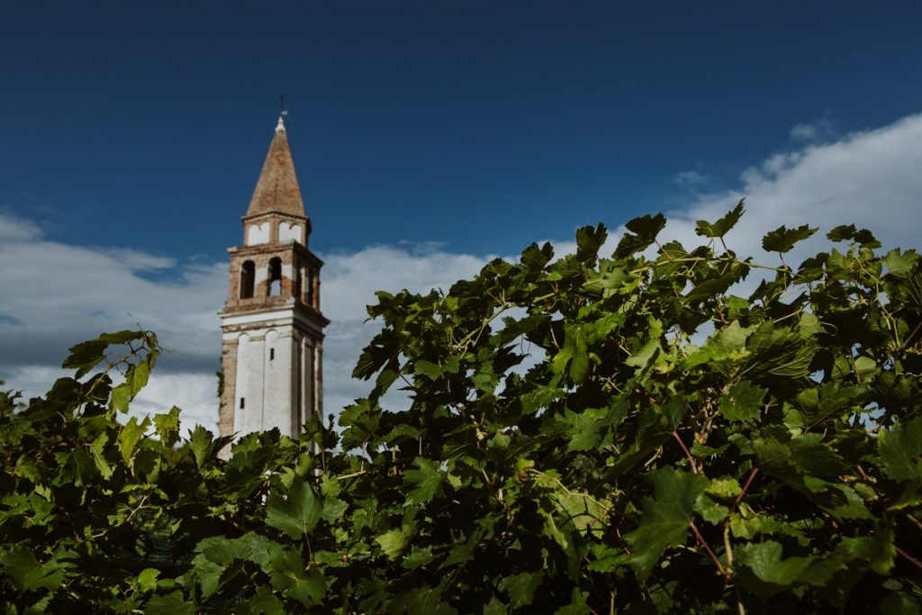 Mazzorbo Burano dettaglio campanile